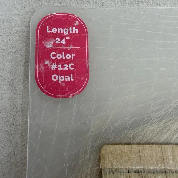Hotheads Tape-In Extensions LUSH Originals 24" 20 Pieces OPAL #12C New Remy Hair - Picture 2 of 3